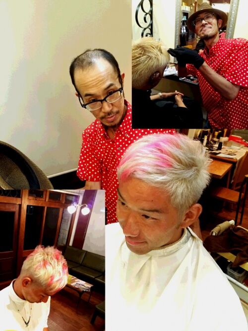鮮やかヘアカラー