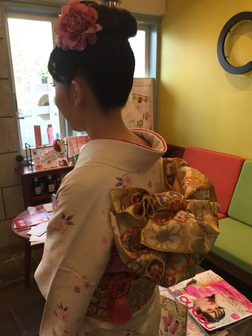 成人式前撮り(?´ ? `?)
