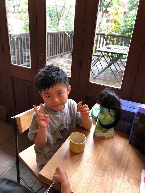 子供ツーブロック