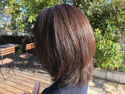 ミィデアム、レイヤーカット