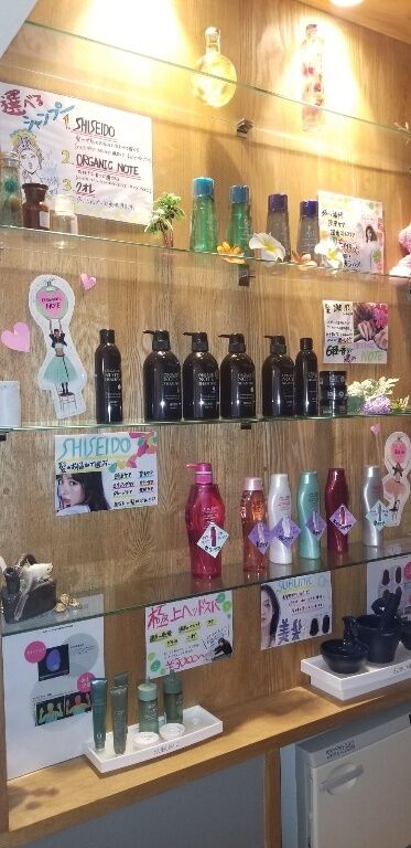 シャンプー　美容室