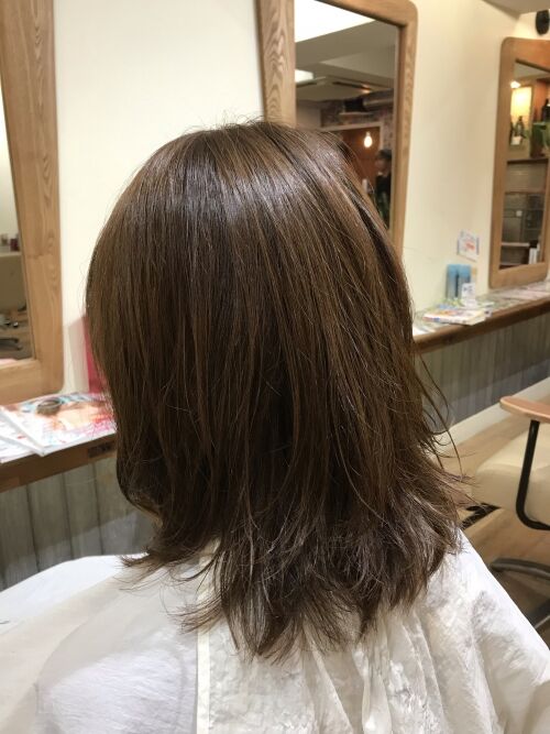 ツヤツヤアッシュカラー 折尾