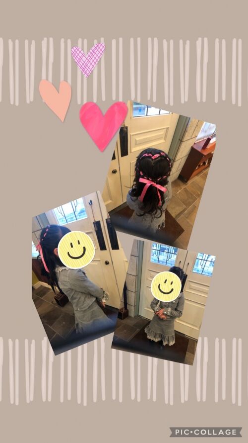卒園式ヘアセット