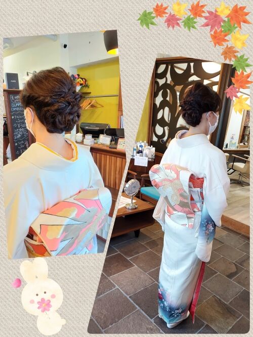 お着物ヘアセット