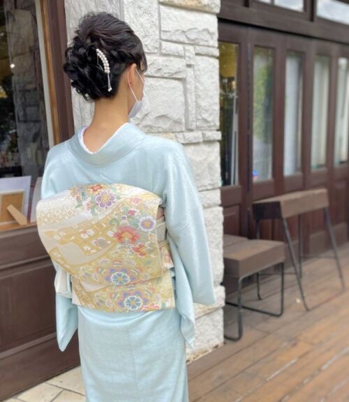 ひびきの美容室　着付け　ヘアセット